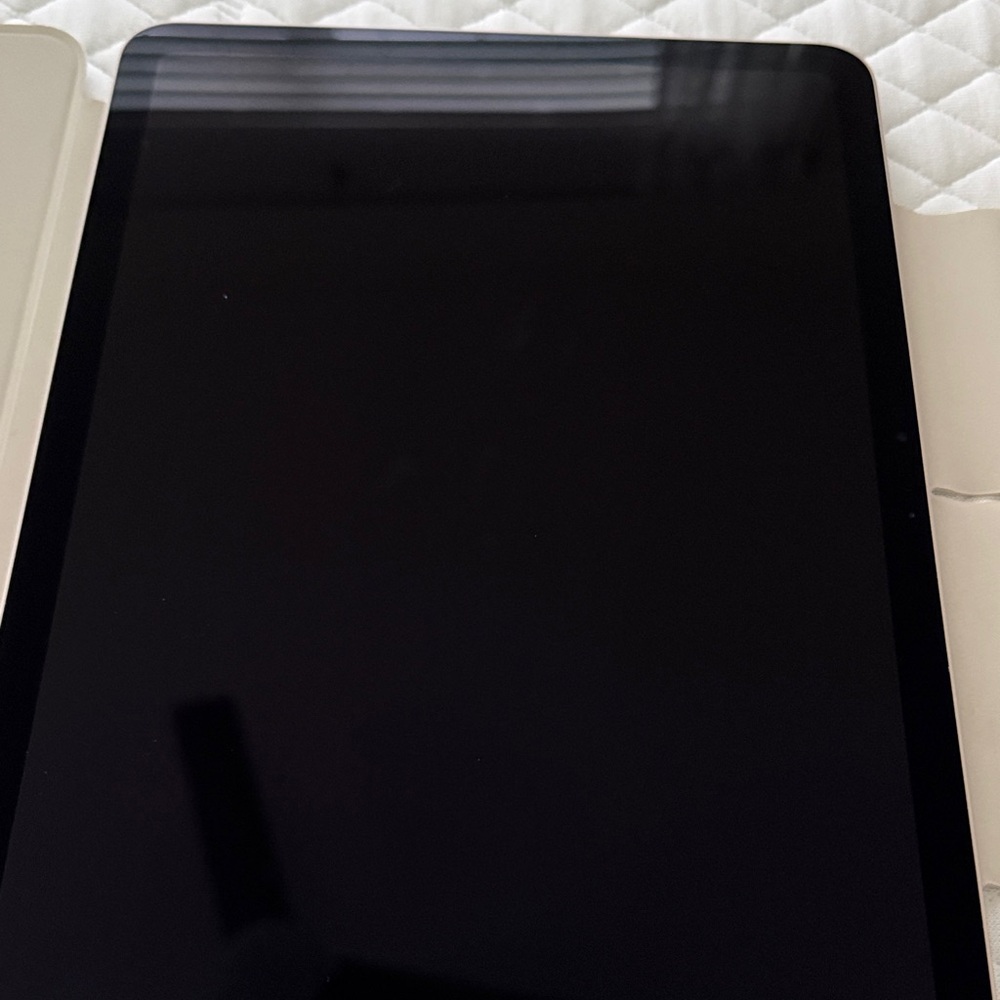 Apple Black Tablet with Glass Display